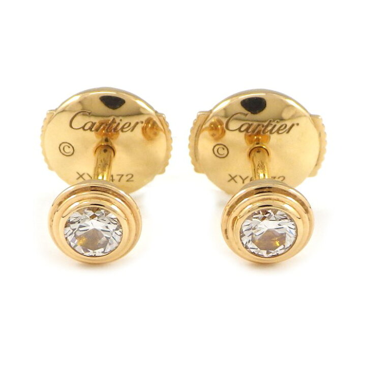 Cartier カルティエ ダムール イヤリング スモール 両耳 Cartier 