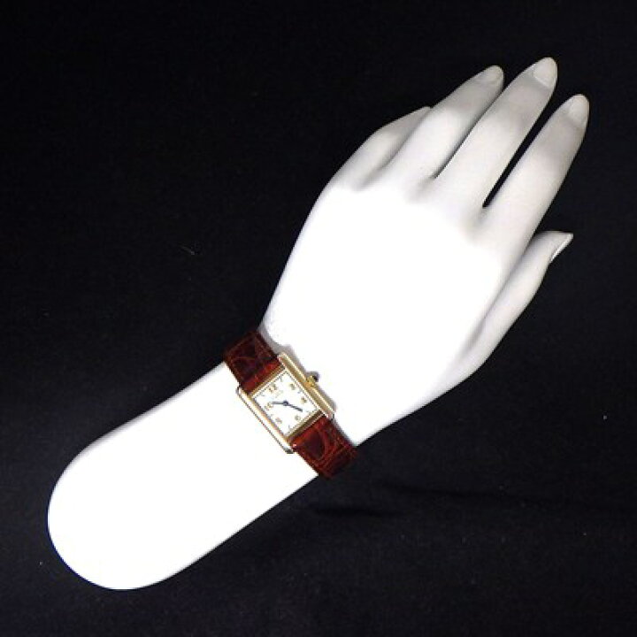 楽天市場】カルティエ Cartier 腕時計 マスト タンク SM W1008354  