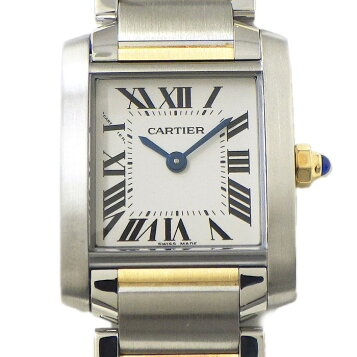 楽天市場】[中古]カルティエ タンクフランセーズ SM W51007Q4  
