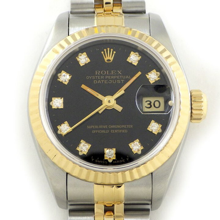 楽天市場】ロレックス Rolex 腕時計 デイトジャスト 69173G S番 1993年  