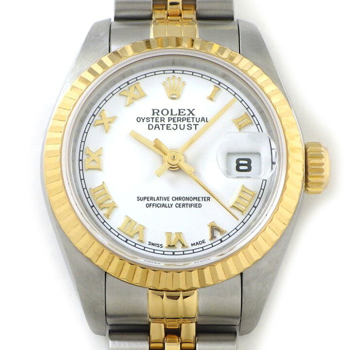楽天市場】ロレックス Rolex 腕時計 デイトジャスト 79173 K番 2001年  