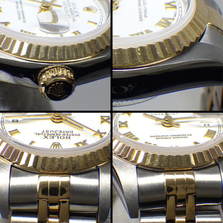 楽天市場】ロレックス Rolex 腕時計 デイトジャスト 79173 K番 2001年  