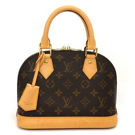 ルイ・ヴィトン Louis Vuitton ハンドバッグ ショルダーバッグ アルマ BB M46990 ブラウン モノグラムキャンバス ゴールド金具 【中古】