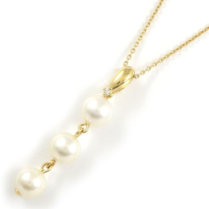 楽天市場】タサキ 田崎真珠 TASAKI ネックレス 3連 パール 6.5mm珠 1 