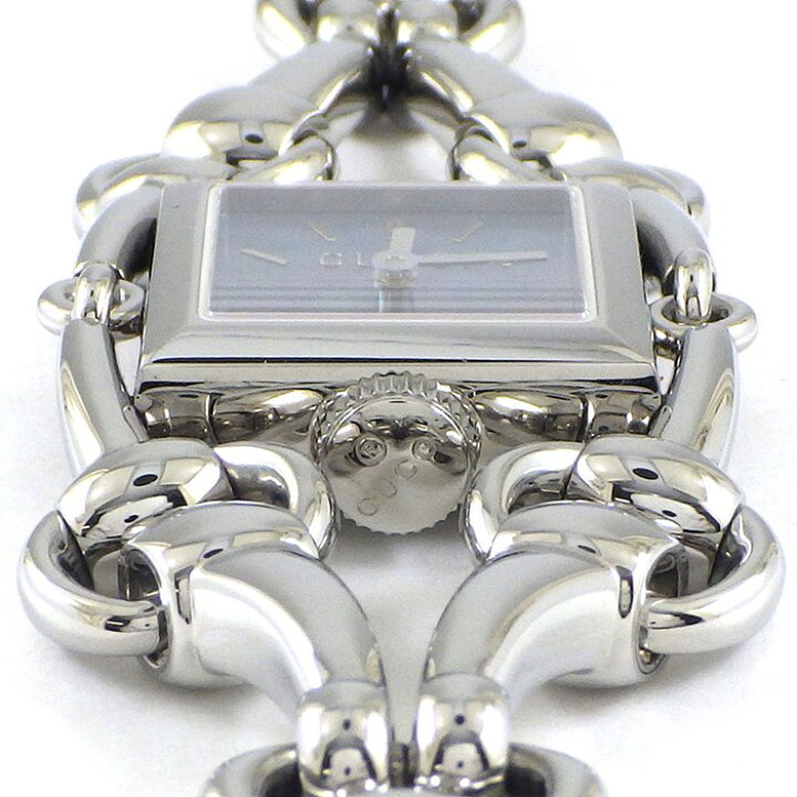 楽天市場】グッチ GUCCI 腕時計 シニョーリア 116.5 スクエア ブルー  