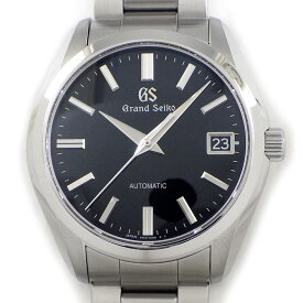 【最大3万円OFF★サマーセール＆10日限定P3倍】 グランドセイコー Grand Seiko 腕時計 ヘリテージコレクション メカニカル SBGR309/9S68-00B0 ブラック文字盤 デイト 裏スケ SS 自動巻き 【中古】