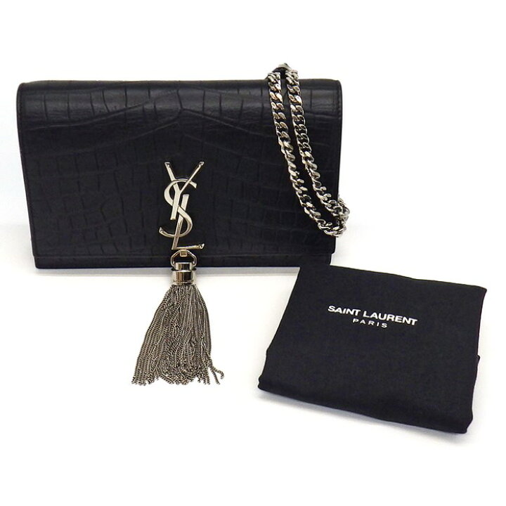 楽天市場】イブ サン ローラン YSL ショルダーバッグ ケイト タッセル 