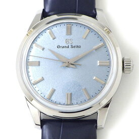 【最大3万円OFFクーポン配布中】 グランドセイコー Grand Seiko 腕時計 エレガンスコレクション SBGW283/9S64-00Z0 季春 ブルー文字盤 裏スケ SS ネイビー クロコダイルレザーベルト 手巻き 【中古】