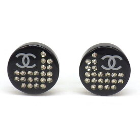 【最大3万円OFFクーポン配布中】 シャネル CHANEL ピアス ココマーク 2005 スプリングコレクション ラウンド サークル ラインストーン メタル 【中古】