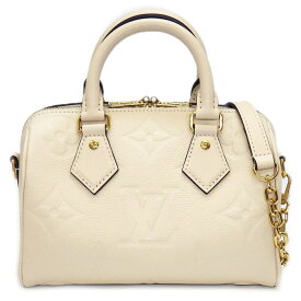 ルイ・ヴィトン Louis Vuitton ハンドバッグ ショルダーバッグ スピーディ バンドリエール 20 M58954 クレーム モノグラム アンプラント 【中古】