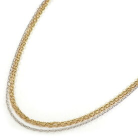 カルティエ Cartier ネックレス トリニティ チェーン スリーカラー K18PG K18WG K18YG 【中古】