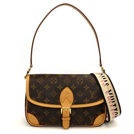 ルイ・ヴィトン Louis Vuitton ショルダーバッグ ディアヌ M45985 ブラウン ノワール モノグラムキャンバス ヌメ革 【中古】