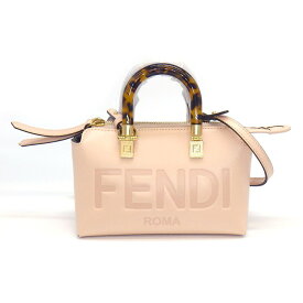 【最大3万円OFFクーポン配布中】 フェンディ FENDI ショルダーバッグ バイザウェイ ミニ 8BS067 ABVL F14N1 ライトローズ カーフレザー 【中古】