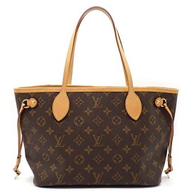 ルイ・ヴィトン Louis Vuitton トートバッグ ネヴァーフル PM 2011年製 M40155 ブラウン ベージュ モノグラムキャンバス レザー 【中古】