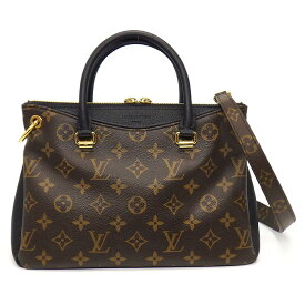 ルイ・ヴィトン Louis Vuitton ショルダーバッグ パラス BB M42960 ブラウン ブラック モノグラムキャンバス レザー 【中古】