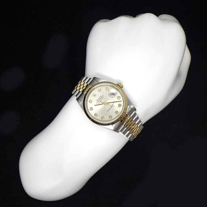 楽天市場】ロレックス Rolex 腕時計 デイトジャスト 36mm 16233G 10 