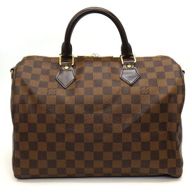 ルイ・ヴィトン Louis Vuitton ハンドバッグ ショルダーバッグ ダミエ スピーディ バンドリエール 30 2012年製 N40590 ブラウン モノグラムキャンバス 【中古】
