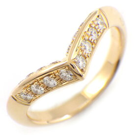 【レビュー1000件記念★対象品3％OFF&10日限定P3倍】 ルイ・ヴィトン LOUIS VUITTON リング V Q9Y46C 16ポイント ダイヤモンド 計0.30ct K18PG 9.5号 / #50 【中古】