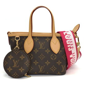 ルイ・ヴィトン Louis Vuitton トート/ショルダーバッグ ネヴァーフル BB M46786 ローズ・ペオニー モノグラムキャンバス レザー 【中古】