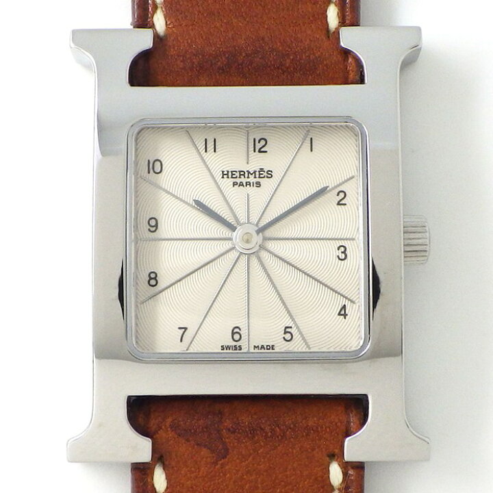 楽天市場】エルメス HERMES 腕時計 Hウォッチ HH1.210 スクエア  