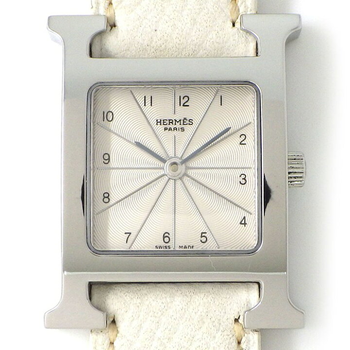 楽天市場】エルメス HERMES 腕時計 Hウォッチ HH1.210 スクエア  