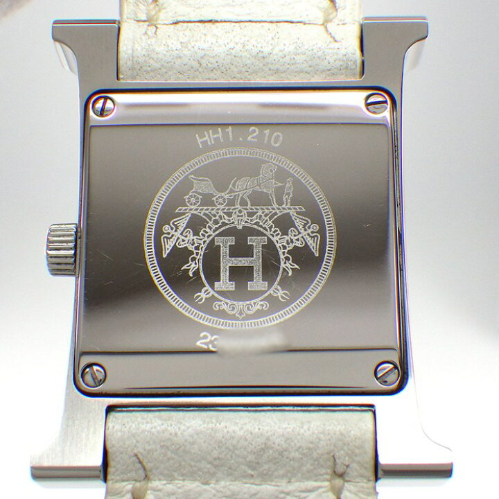 楽天市場】エルメス HERMES 腕時計 Hウォッチ HH1.210 スクエア  