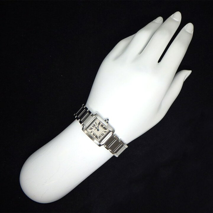 楽天市場】カルティエ Cartier 腕時計 タンクフランセーズ SM W51008Q3  