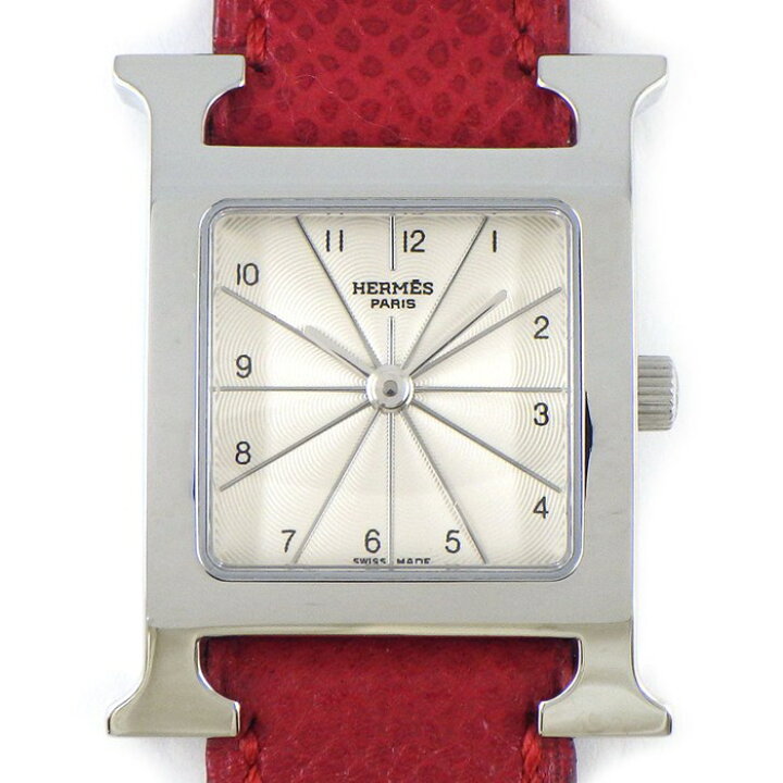 楽天市場】エルメス HERMES 腕時計 Hウォッチ HH1.210 スクエア  
