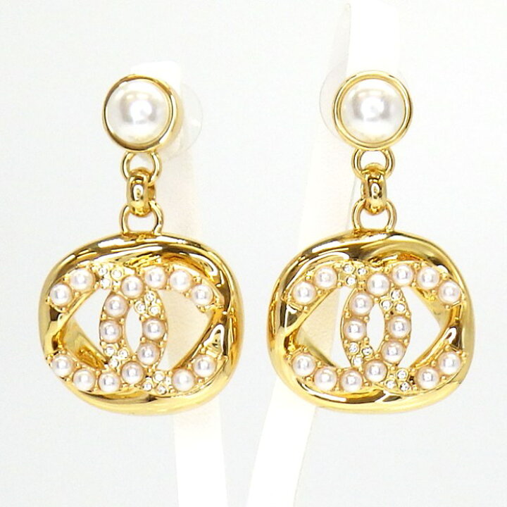 楽天市場】【最大3万円OFFクーポン配布中】 シャネル CHANEL ピアス  