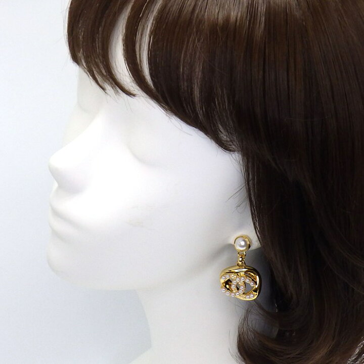 楽天市場】【最大3万円OFFクーポン配布中】 シャネル CHANEL ピアス  