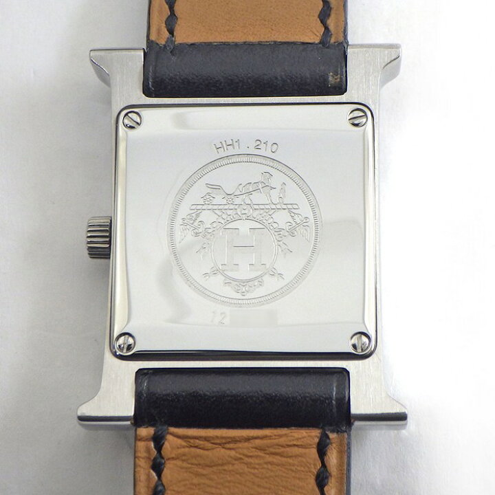 楽天市場】エルメス HERMES 腕時計 Hウォッチ HH1.210 スクエア  