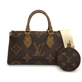 ルイ・ヴィトン LOUIS VUITTON ハンドバッグ オンザゴー EW M46653 モノグラム・リバース モノグラムジャイアントキャンバス 【中古】
