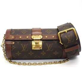 ルイ・ヴィトン LOUIS VUITTON ショルダーバッグ/ハンドバッグ パピヨン トランク M57835 モノグラムキャンバス カウハイドレザー 【中古】
