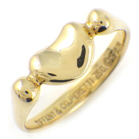 【最大3万円OFFクーポン配布中】 ティファニー Tiffany & Co. リング ビーン デザイン ミニ ビーンズ K18YG 11号 【中古】