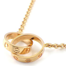 【最大3万円OFFクーポン配布中】 カルティエ Cartier ネックレス ラブ B7212300 ベビーラブ K18PG 【箱・保付き】 【中古】