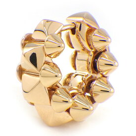 カルティエ Cartier シングルピアス クラッシュ LM B8301444 フープ スタッズ K18PG ※片方のみ 【中古】