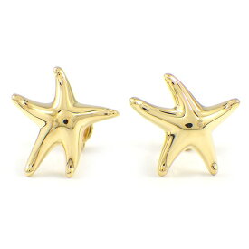 ティファニー Tiffany & Co. ピアス スターフィッシュ K18YG 【中古】