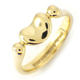 ティファニー Tiffany & Co. リング ビーン デザイン ビーンズ K18YG 11号 【中古】