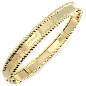 ヴァンクリーフ＆アーペル Van Cleef & Arpels バングル ペルレ シニアチュール ミディアム VCARP3K600 K18YG / #M 【中古】
