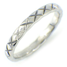【レビュー1000件記念★対象品3％OFF】 シャネル CHANEL リング ココクラッシュ スモールモデル J11117 PT950 16号 / #57 【中古】