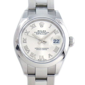ロレックス Rolex 腕時計 デイトジャスト 279160 サンレイ シルバー文字盤 ローマンインデックス デイト SS 自動巻き 【箱・保付き】