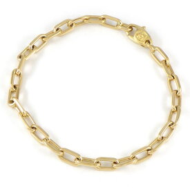 【レビュー1000件記念★対象品3％OFF】 カルティエ Cartier ブレスレット スパルタカス オーバル チェーン K18YG 【中古】