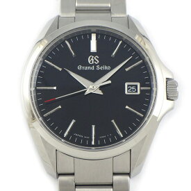 【最大1万円OFF★スプリングセール】 グランドセイコー Grand Seiko 腕時計 SBGX283/9F62-0AG0 マスターショップ限定 ブラック文字盤 デイト SS クオーツアナログ 【中古】