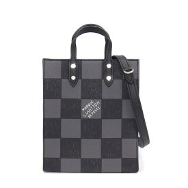 【最大1万円OFF★スプリングセール】 ルイ・ヴィトン LOUIS VUITTON ショルダーバッグ サックプラ XS N60479 ノワール ダミエチェッカーボードキャンバス レザー 【中古】