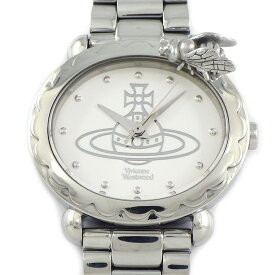 【最大1万円OFF★スプリングセール】 ヴィヴィアン・ウエストウッド Vivienne Westwood 腕時計 Bee VW-9086 オーブ 蜂 オーバル シルバー文字盤 SS クオーツアナログ 【箱・保付き】 【中古】