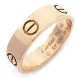 カルティエ Cartier リング ラブ クラシックモデル MM B4084859 K18PG 18.5号 / #59 【中古】