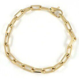 【最大1万円OFFクーポン配布中&10日限定★ポイント3倍】 カルティエ Cartier ブレスレット サントス ミディアム B6021300 チェーン K18YG 【中古】
