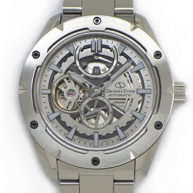 オリエントスター ORIENT STAR 腕時計 アバンギャルドスケルトン RK-AV0A02S/F6F4-UAF0 スモールセコンド 裏スケ パワーリザーブ表示 スケルトン文字盤 SS 自動巻き 【中古】