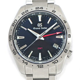 グランドセイコー Grand Seiko 腕時計 スポーツコレクション SBGN029/9F86-0AK0 2026年ギャラ GMT デイト サンレイ ブルー文字盤 SS クオーツアナログ 【箱・保付き】 【中古】