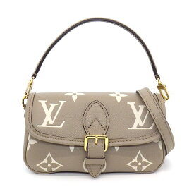 ルイ・ヴィトン LOUIS VUITTON ハンドバッグ ナノ ディアヌ M83300 トゥルトレールベージュ バイカラー モノグラムアンプラント 【中古】